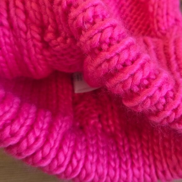 Turtle Fur Youth Lizzy Faux Fur Pom Hat Cap - Picture 6 of 8